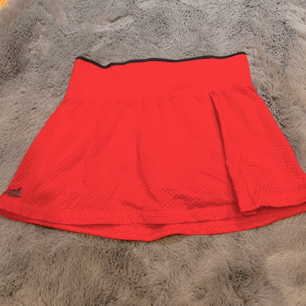 Adidas Red Skirt